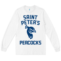 White #st peters peacocks Long Sleeve Tee - linhVisuals