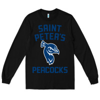 Black #st peters peacocks Long Sleeve Tee - linhVisuals