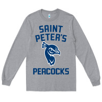 Heather Grey #st peters peacocks Long Sleeve Tee - linhVisuals