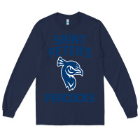 Navy #st peters peacocks Long Sleeve Tee - linhVisuals