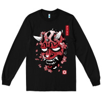 Black darth oni Long Sleeve Tee - linhVisuals