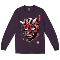 Plum darth oni Long Sleeve Tee - linhVisuals