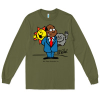 Army Green al roker Long Sleeve Tee - linhVisuals