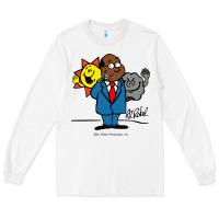 White al roker Long Sleeve Tee - linhVisuals