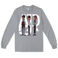 Heather Grey ajr [tb] Long Sleeve Tee - linhVisuals