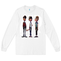 White ajr [tb] Long Sleeve Tee - linhVisuals