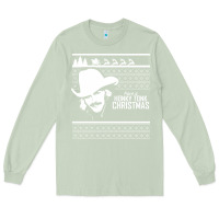 Matcha alan jackson ugly christmas [tb] Long Sleeve Tee - linhVisuals