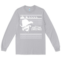Moon Dust alan jackson ugly christmas [tb] Long Sleeve Tee - linhVisuals