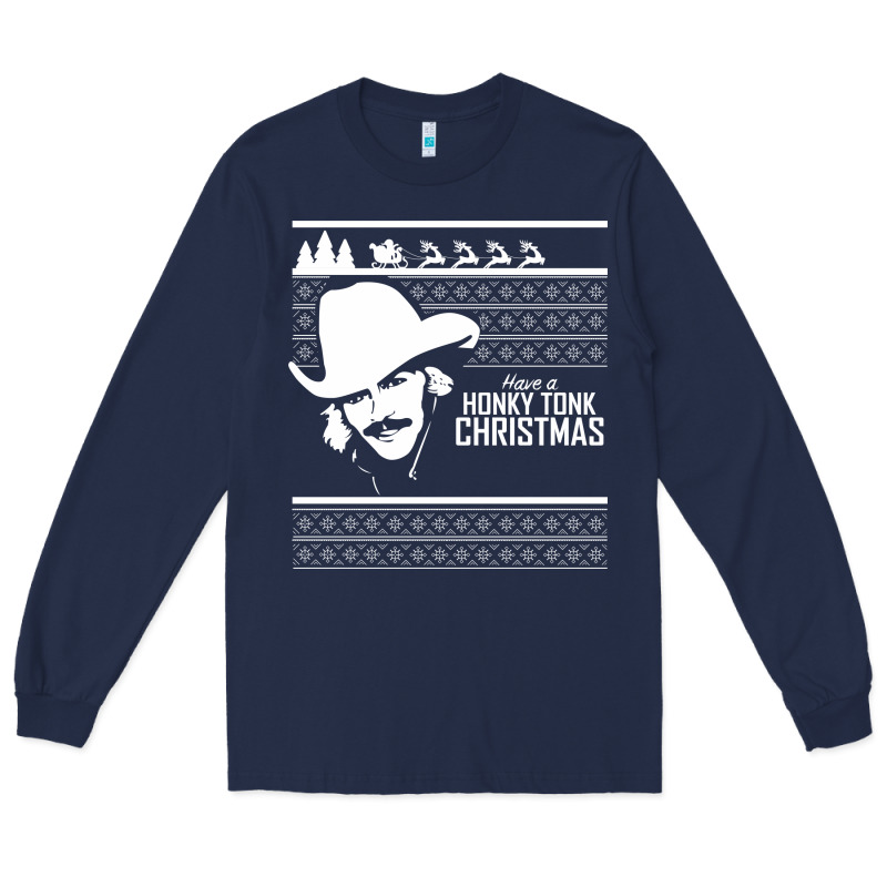 Alan Jackson Ugly Christmas [tb] Long Sleeve Tee by linhVisuals | Teevron