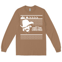 Toasted Coconut alan jackson ugly christmas [tb] Long Sleeve Tee - linhVisuals