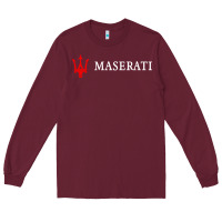 Burgundy masearti car essential Long Sleeve Tee - linhVisuals