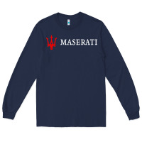 Navy masearti car essential Long Sleeve Tee - linhVisuals