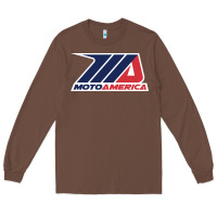 Chestnut motoamerica Long Sleeve Tee - linhVisuals