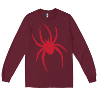 Burgundy richmond spi Long Sleeve Tee - linhVisuals