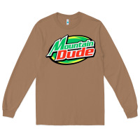 Toasted Coconut #mountain dude Long Sleeve Tee - linhVisuals