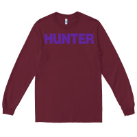 Burgundy hunter college high school Long Sleeve Tee - linhVisuals