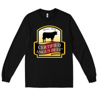 Black angus beef Long Sleeve Tee - linhVisuals