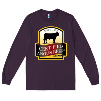 Plum angus beef Long Sleeve Tee - linhVisuals