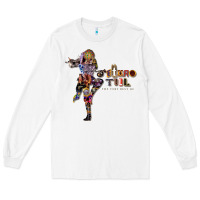 White Jethro Tull Long Sleeve Tee - linhVisuals