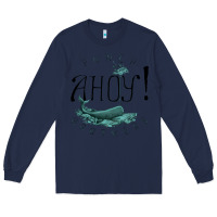 Navy Punch Brothers Long Sleeve Tee - linhVisuals
