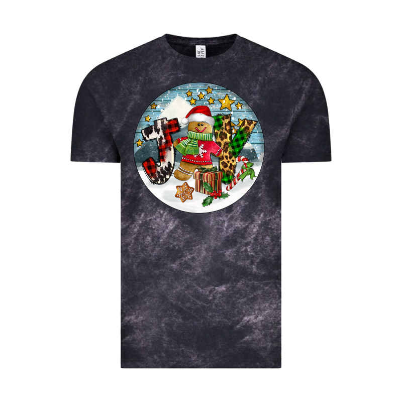 Joy Gingerbread Vintage Tee by FaDigitalArtStudio | Teevron