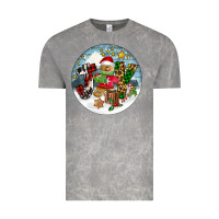 Cloud Rock Joy gingerbread Vintage Tee - FaDigitalArtStudio