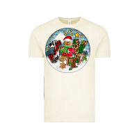 Vintage Arctic Joy gingerbread Vintage Tee - FaDigitalArtStudio