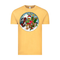 Vintage Mustard Joy gingerbread Vintage Tee - FaDigitalArtStudio