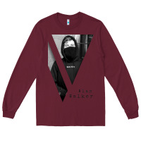 Burgundy copy Long Sleeve Tee - linhVisuals