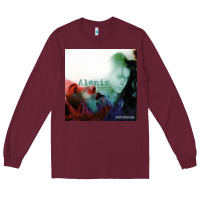 Burgundy alanis morissette jagged little pill Long Sleeve Tee - linhVisuals