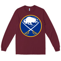 Burgundy the-buffalo-sabres-pen Long Sleeve Tee - linhVisuals