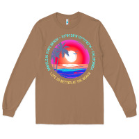 Toasted Coconut san elijo state beach t  shirt san elijo state beach, encinitas, calif Long Sleeve Tee - linhVisuals