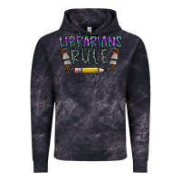 Cloud Black librarians rule Vintage Hoodie - CowhideDigitalArt