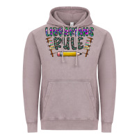 Vintage Zinc librarians rule Vintage Hoodie - CowhideDigitalArt
