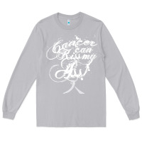 Moon Dust brain cancer t  shirt cancer can kiss my ass! brain ( gray ribbon) t Long Sleeve Tee - linhVisuals