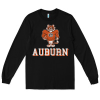 Black auburn tigers 02 Long Sleeve Tee - linhVisuals