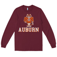 Burgundy auburn tigers 02 Long Sleeve Tee - linhVisuals