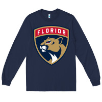 Navy the-florida-panthers-pen Long Sleeve Tee - linhVisuals