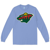 Colony Blue the-minnesota-wild-pen Long Sleeve Tee - linhVisuals
