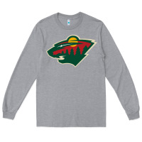 Heather Grey the-minnesota-wild-pen Long Sleeve Tee - linhVisuals