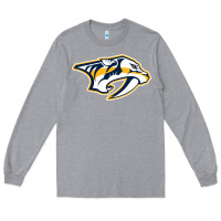 Heather Grey the-nashville-predators-pen Long Sleeve Tee - linhVisuals