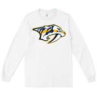 White the-nashville-predators-pen Long Sleeve Tee - linhVisuals