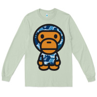 Matcha baby milo bape camo Long Sleeve Tee - linhVisuals