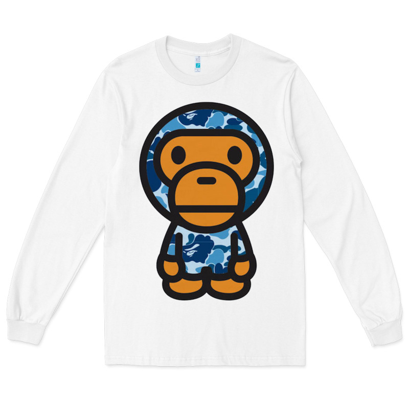 Baby Milo Bape Camo Long Sleeve Tee by linhVisuals | Teevron