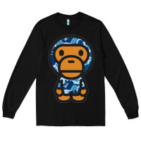 Black baby milo bape camo Long Sleeve Tee - linhVisuals