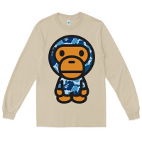 Mushroom baby milo bape camo Long Sleeve Tee - linhVisuals