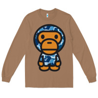 Toasted Coconut baby milo bape camo Long Sleeve Tee - linhVisuals
