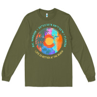 Army Green bal harbour t  shirt bal harbour, miami  dade county, florida t  shirt Long Sleeve Tee - linhVisuals