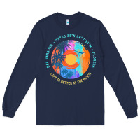 Navy bal harbour t  shirt bal harbour, miami  dade county, florida t  shirt Long Sleeve Tee - linhVisuals