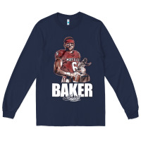Navy baker mayfield [tb] Long Sleeve Tee - linhVisuals
